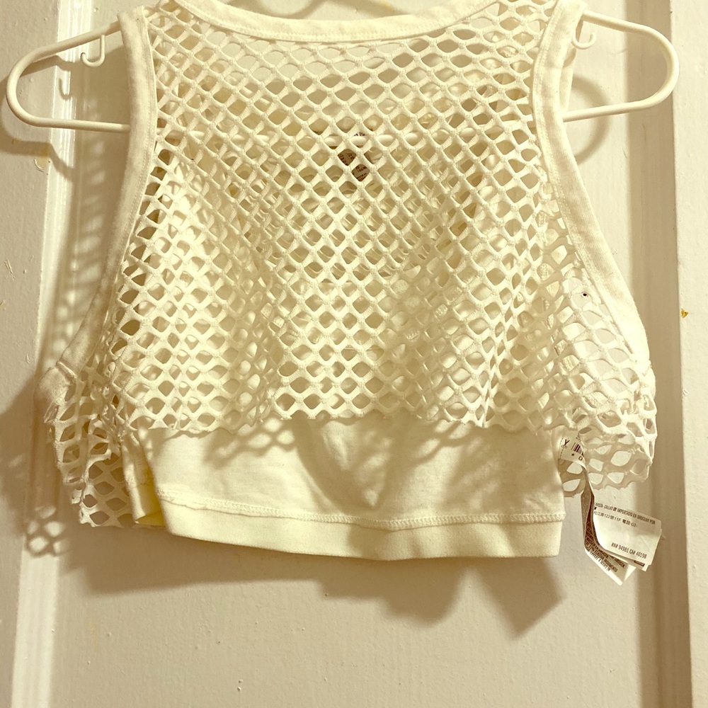 White Crop Top